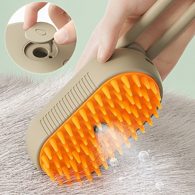 3 In 1 Steam Cat Brush Rechargeable Electric Spray Cat Dog Hair Brushes For  Eliminating Flying And Entangled Hair Grooming Tool